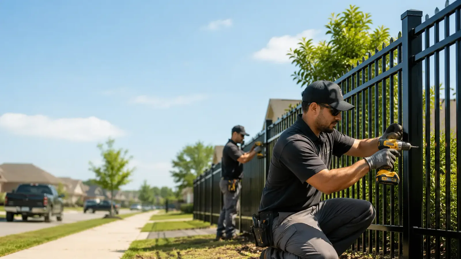 Metal Fence Installation in Paden, OK